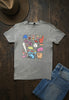 GILDIAN DTF HOMERUN TEE - SPORTS GREY