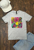 GILDIAN DTF SB TEE - LIGHT GREY