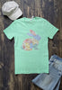 BC DTF PRINT BUNNY TEE - MINT