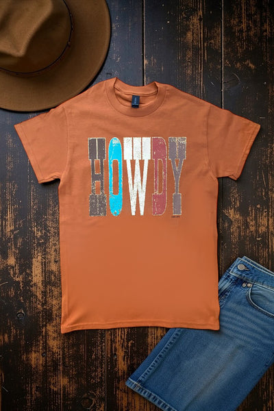 GILDIAN DTF HOWDY - TEXAS ORANGE