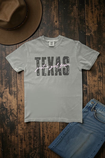 CC DTF A GIRL FROM TEE - GREY