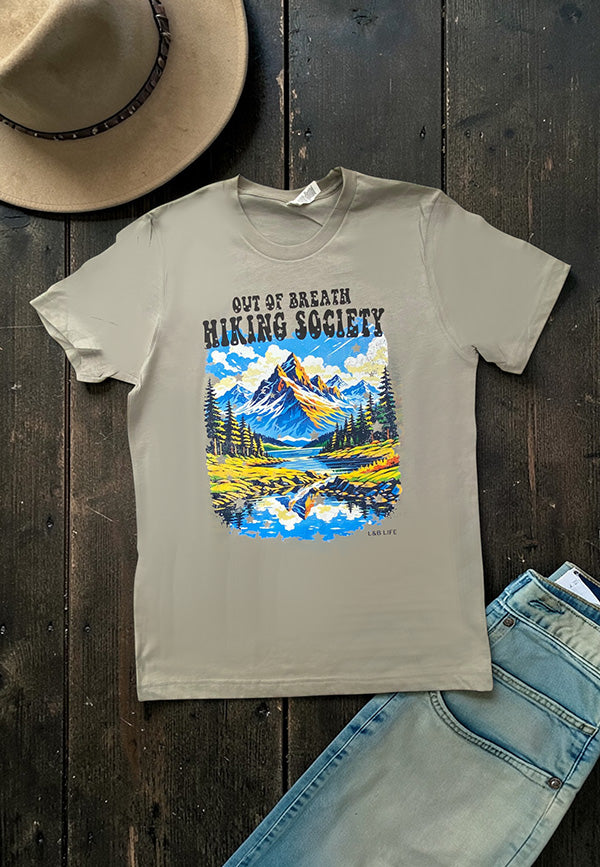 BC DTF HIKING TEE - PEBBLE BROWN