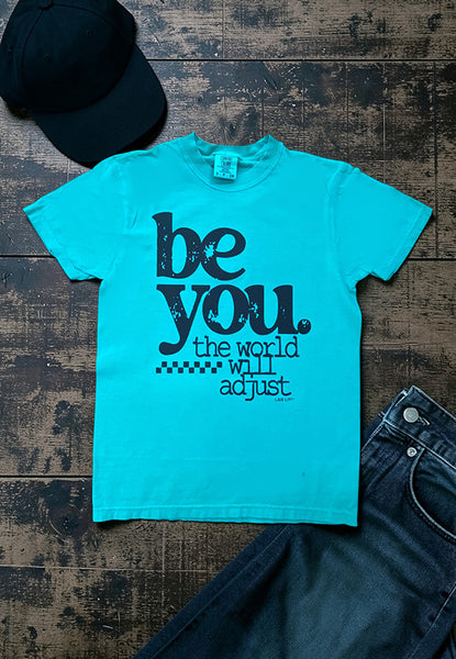 CC DTF BE YOU TEE - LAGOON