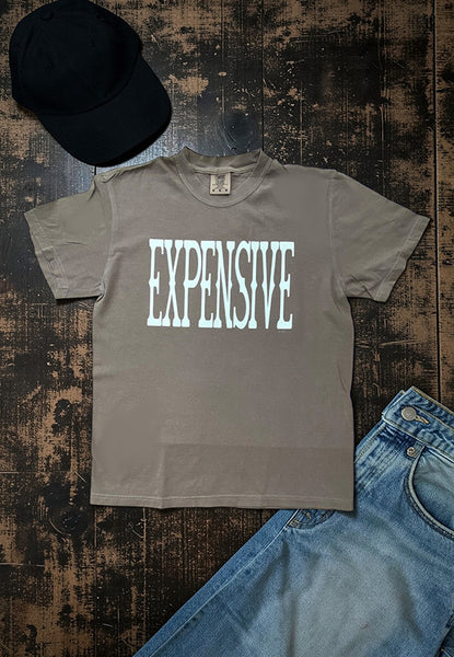 CC DTF EXPENSIVE TEE - ESPRESSO