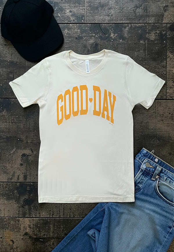 BC DTF GOOD DAY TEE - CREAM