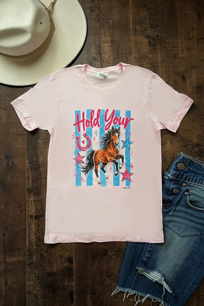 BC DTF HOLD YOUR TEE - PINK