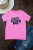 BC DTF CRASHING OUT TEE - NEON PINK