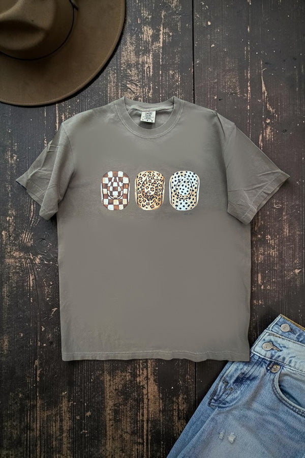 CC DTF 3 HATS TEE -ESPRESSO