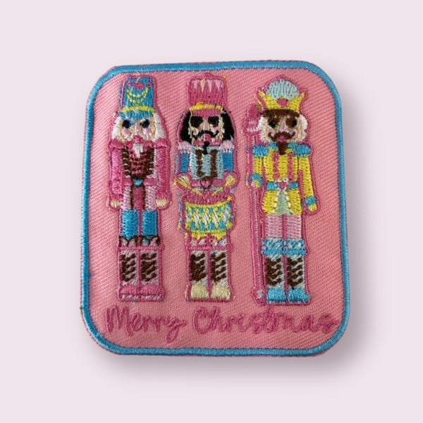 MERRY CHRISTMAS HAT PATCH