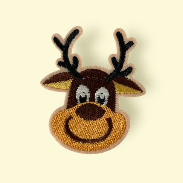 RIENDEER DEER HAT PATCH