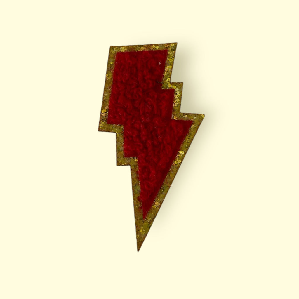 RED BOLT HAT PATCH