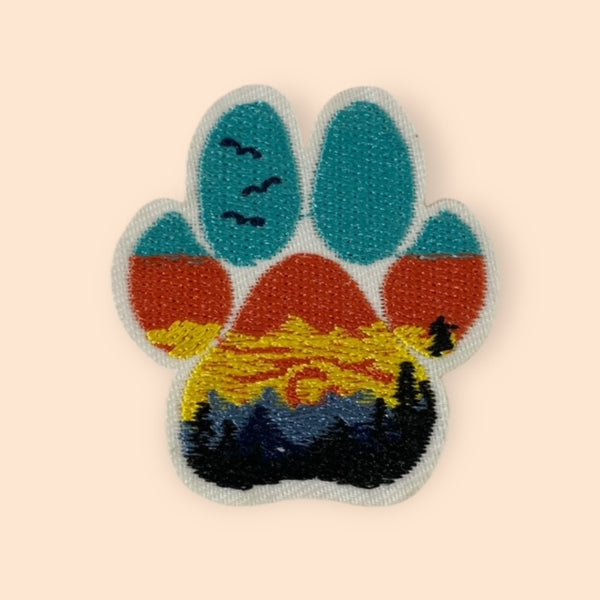 SUNSET PAW HAT PATCH