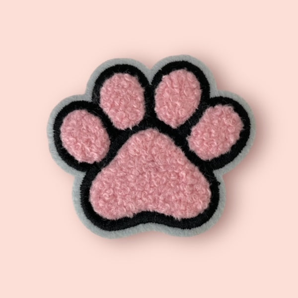 PINK PAW HAT PATCH