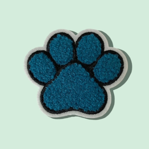 BLUE PAW HAT PATCH