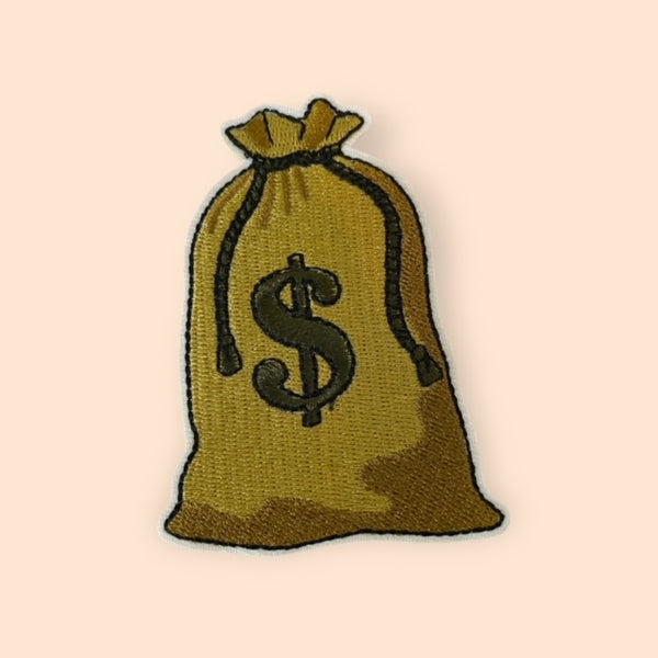 MONEY BAG HAT PATCH