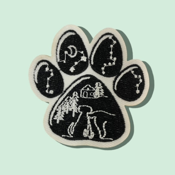 DOG PAW HAT PATCH