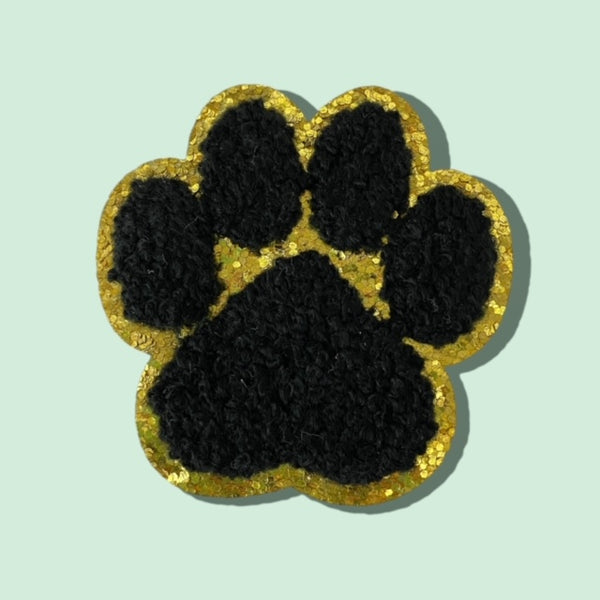 BLACK PAW HAT PATCH