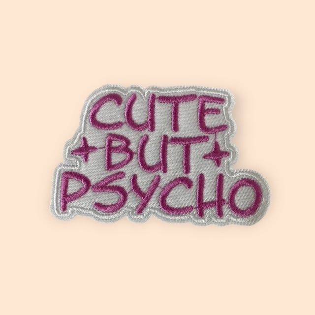 CUTE BUT PSYCO HAT PATCH