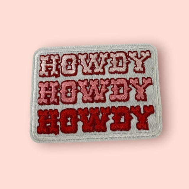 HOWDY HAT PATCH