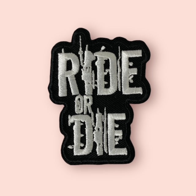 RIDE OR DIE HAT PATCH