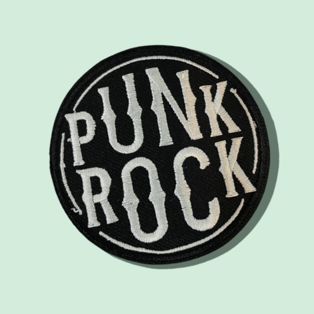 PUNK ROCK HAT PATCH