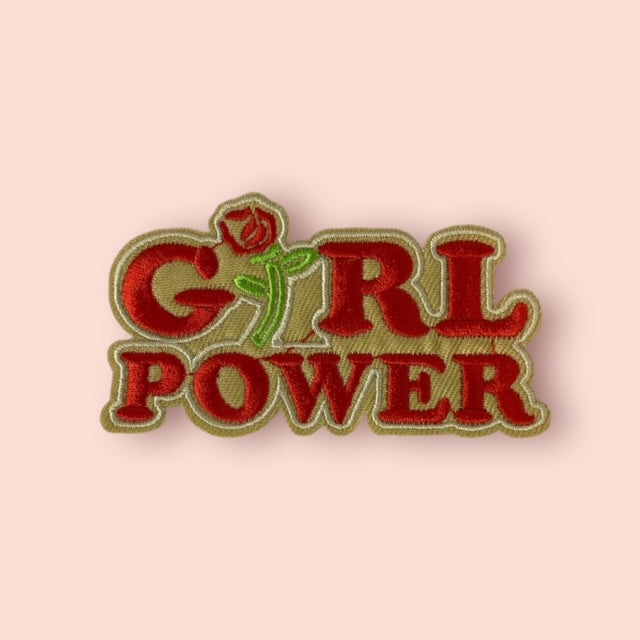 GIRL POWER HAT PATCH