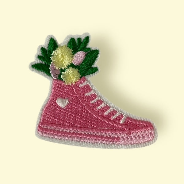 FLOWER SHOE PATCH