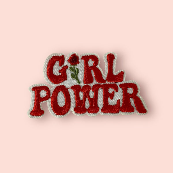 GIRL POWER HAT PATCH