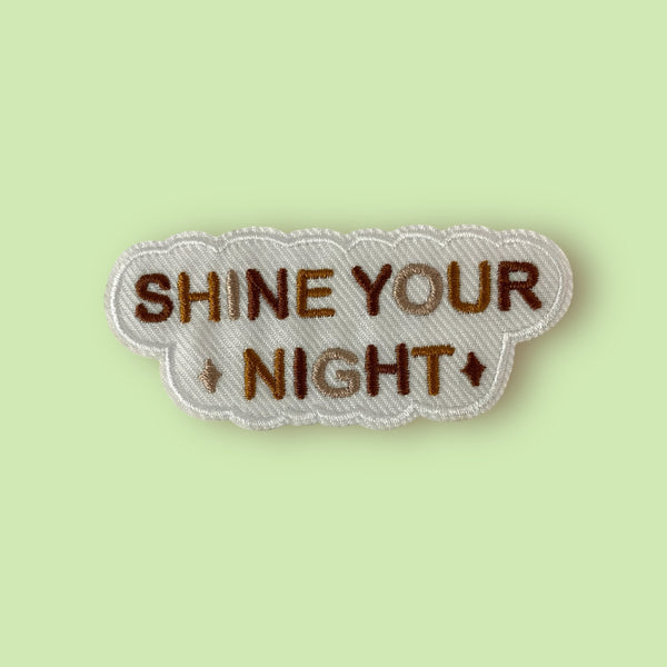 SHINE YOUR LIGHT HAT PATCH