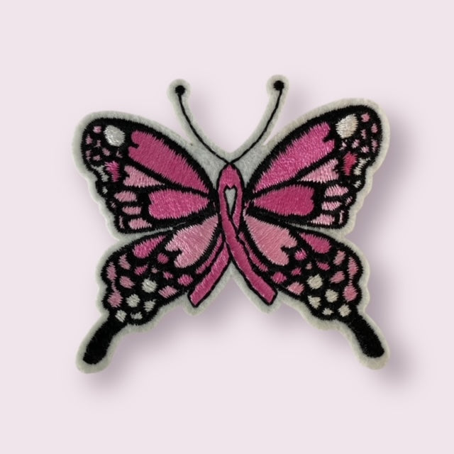 BUTTERFLY RIBBON HAT PATCH