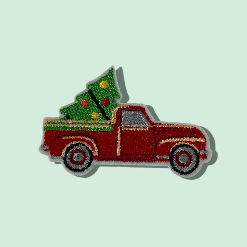 TREE TRUCK HAT PATCH