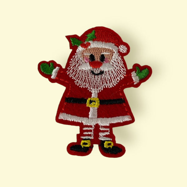 JOLLY SANTA HAT PATCH