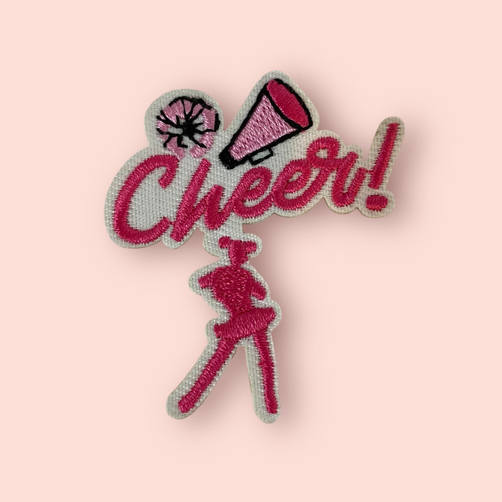 CHEER GIRL HAT PATCH