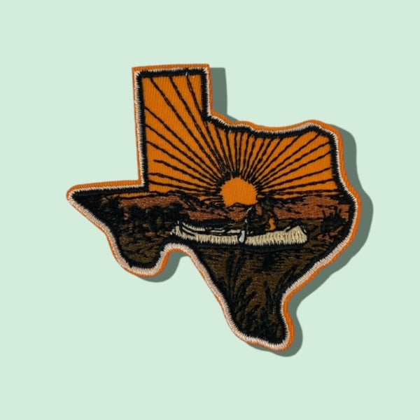 SUNSET TEXAS HAT PATCH