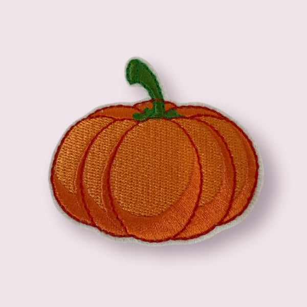 GREEN STEM PUMPKIN HAT PATCH