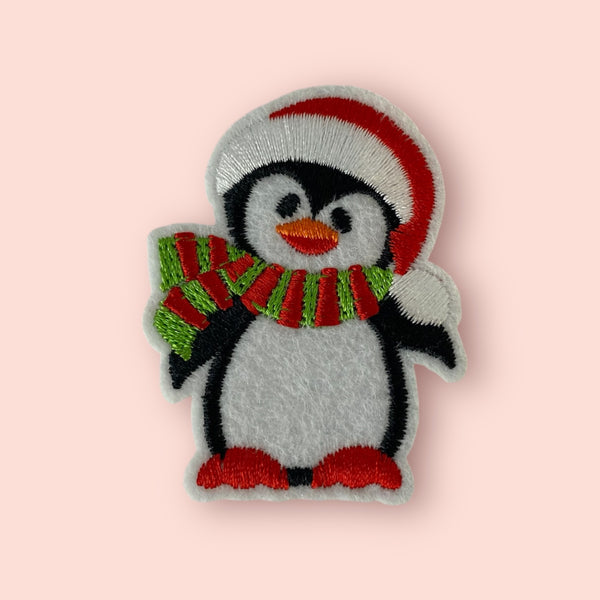 CHRISTMAS PENGUIN HAT PATCH