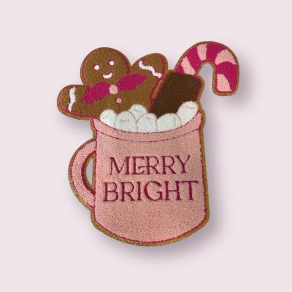 MERRY BRIGHT CUP BIG PATCH