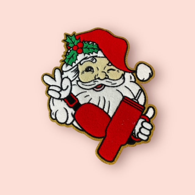 FANNY CUP SANTA BIG PATCH