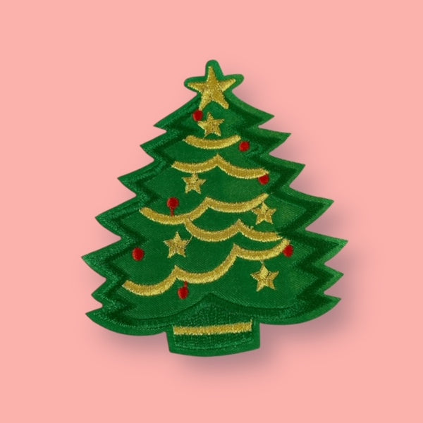 GOLD STAR TREE HAT PATCH