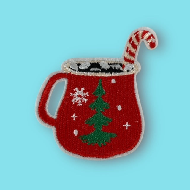 CHRISTMAS MUG HAT PATCH