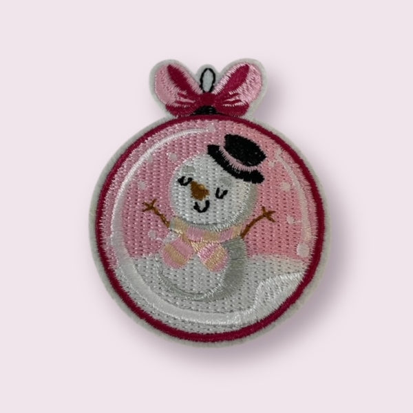 SNOWMAN ORNAMENT HAT PATCH