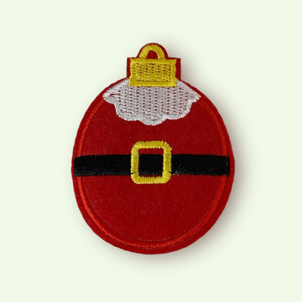 SANTA SUIT ORNAMENT HAT PATCH