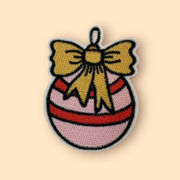 BOW ORNAMENT HAT PATCH