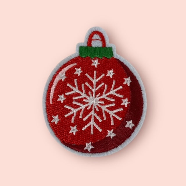 SNOWFLAKE ORNAMENT HAT PATCH