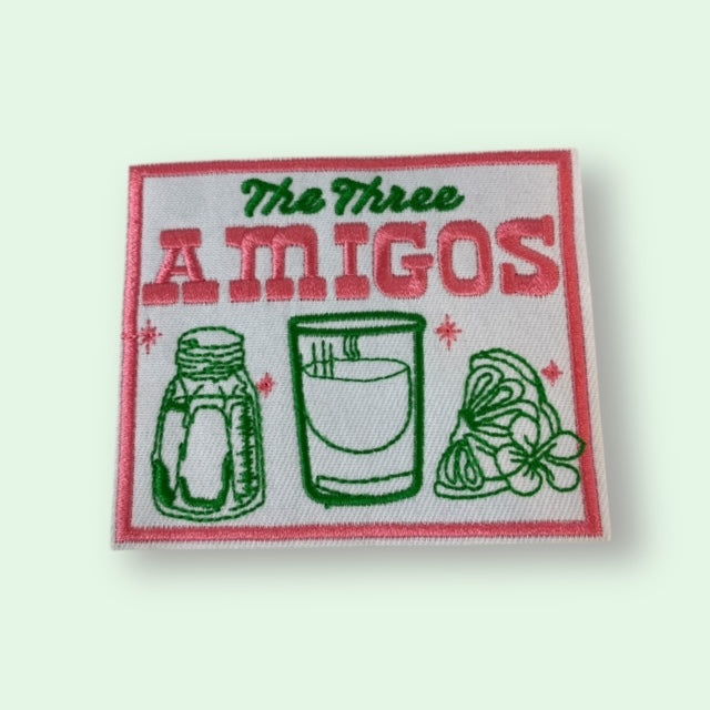 THE THREE AMIGOS HAT PATCH