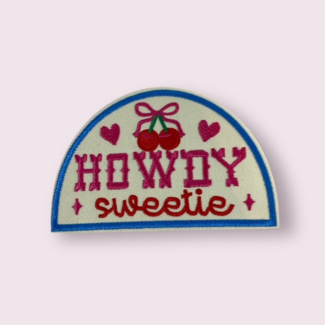 HOWDY SWEETIE HAT PATCH