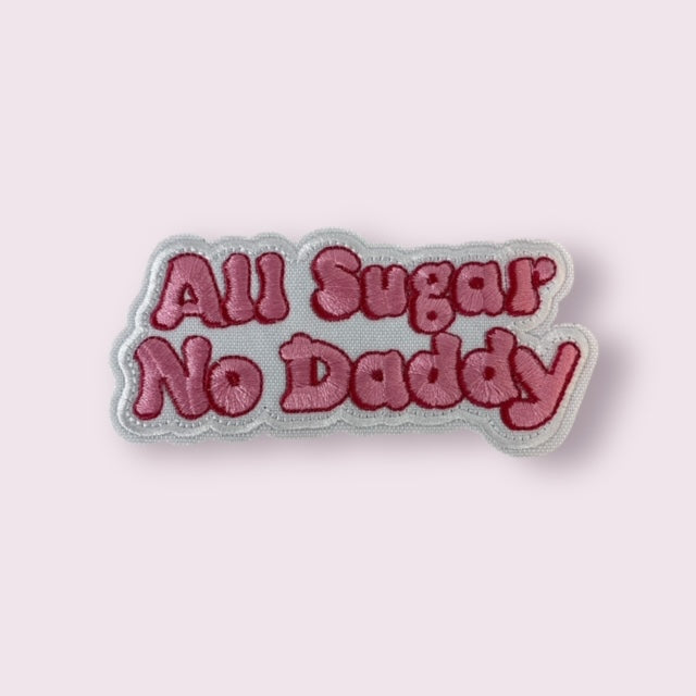 ALL SUGAR NO DADDY HAT PATCH