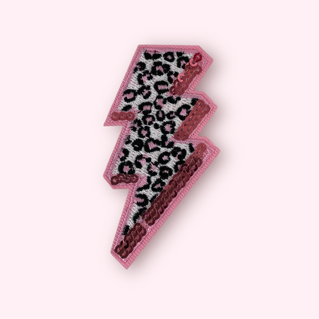 LEO BOLT ( PINK) HAT PATCH