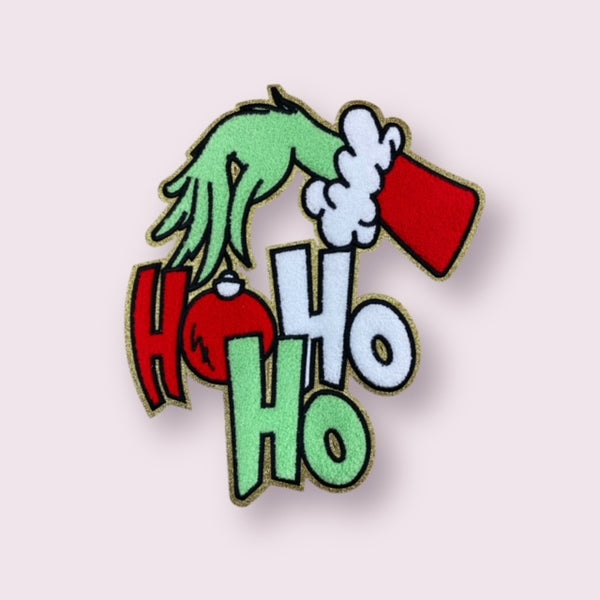 HO HO HO HAND BIG PATCH