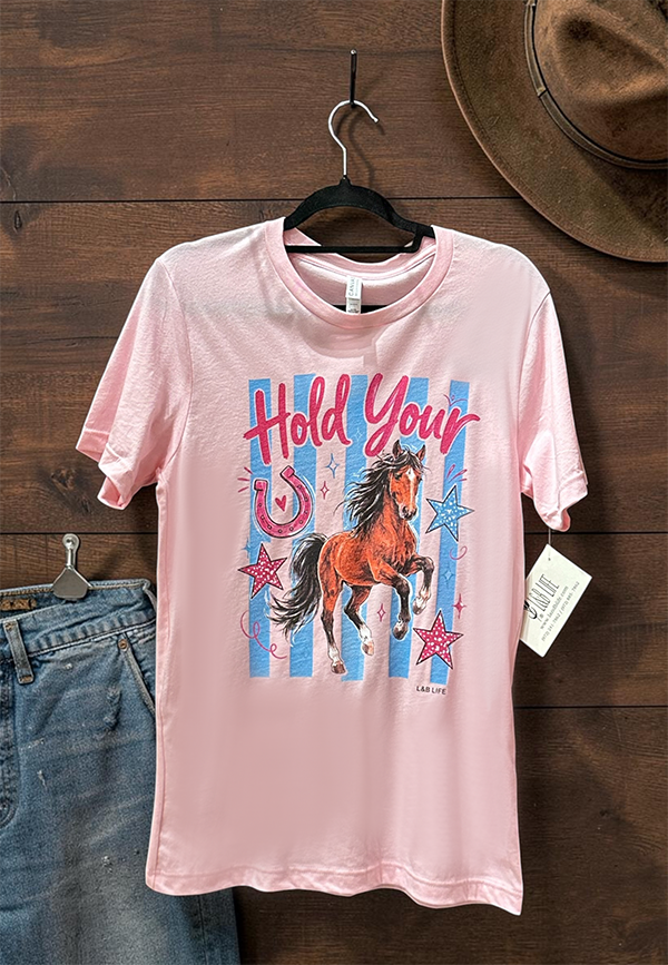 BC DTF HOLD YOUR TEE - PINK